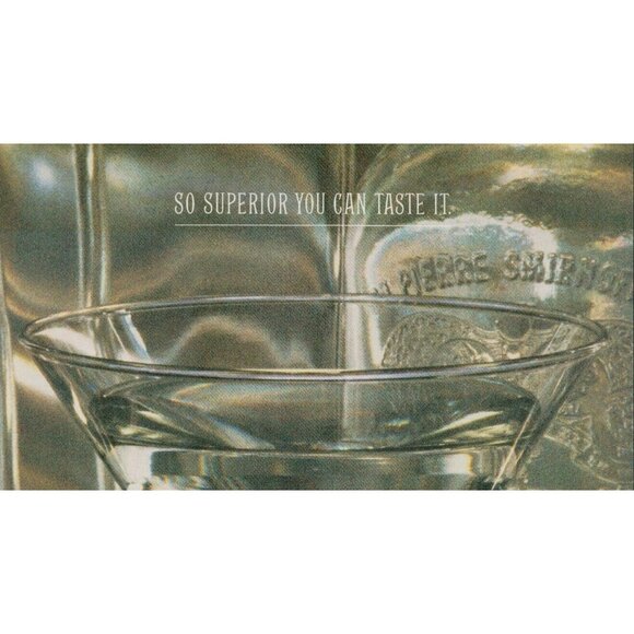 1989 Smirnoff Vodka Vintage Print Ad (L9) - Picture 2 of 3